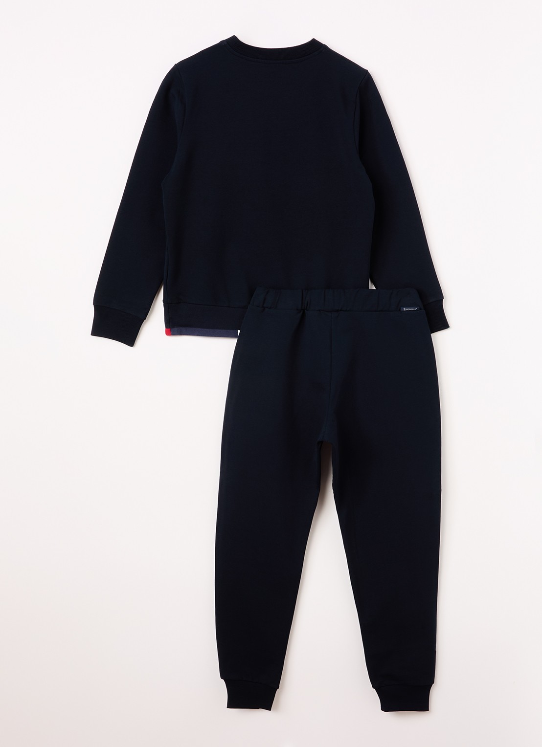 Moncler Set van sweater met joggingbroek 2-delig - voorkant 2 donkerblauw
