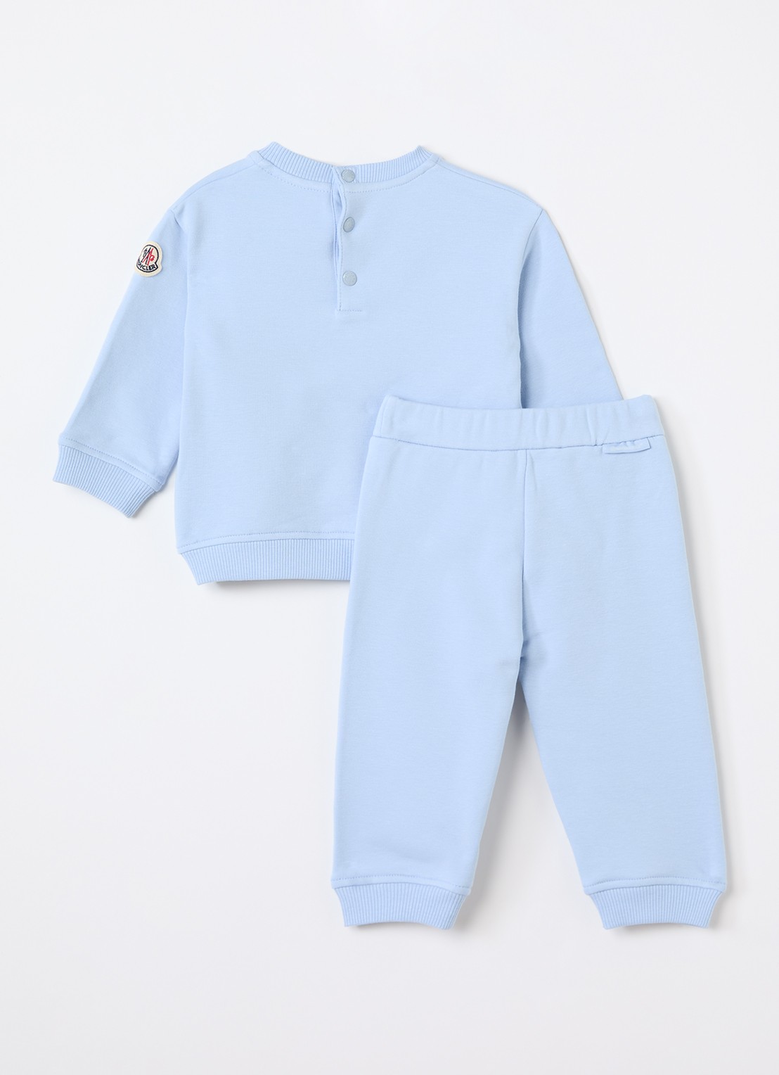 Moncler Set van sweater met joggingbroek 2-delig - voorkant 2 lichtblauw