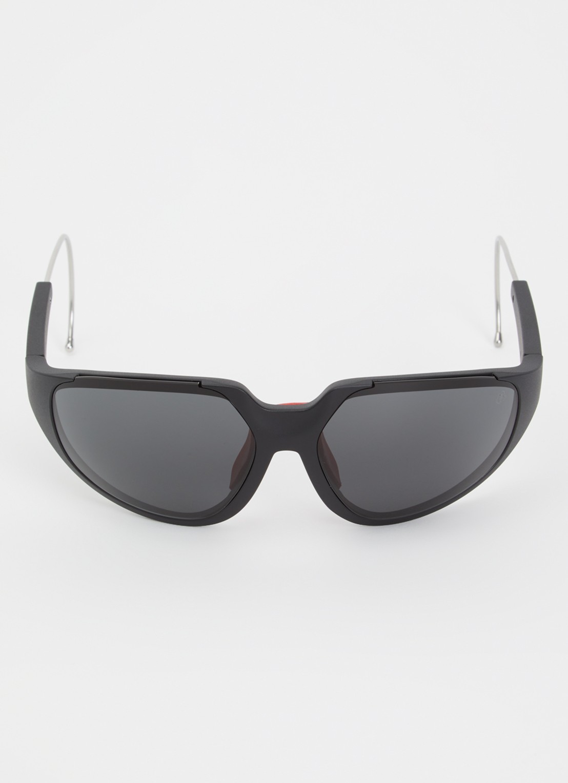 Moncler Shield zonnebril ME8008  - detail zwart