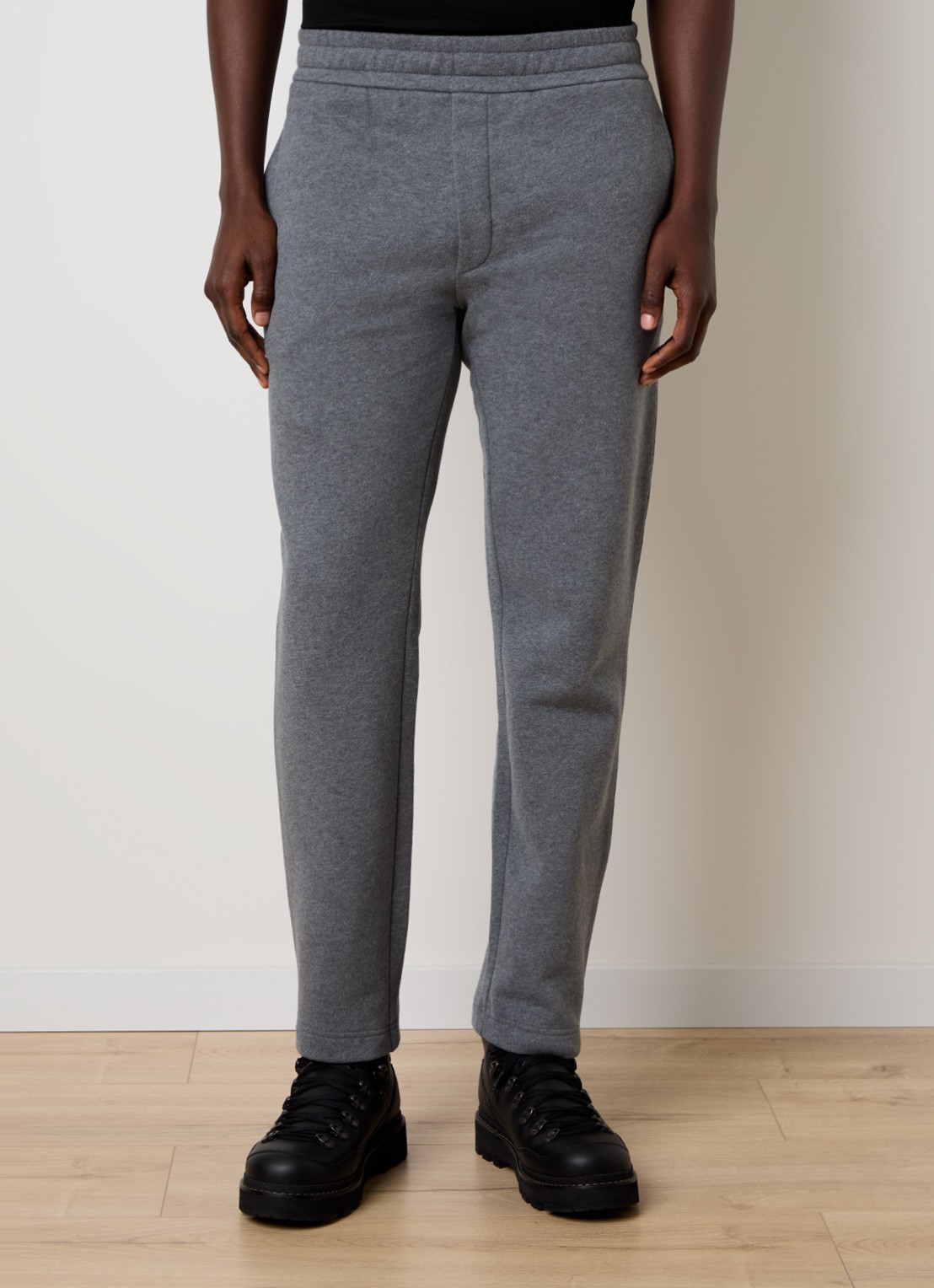 Moncler Slim fit joggingbroek met steekzakken - detail 2 donkergrijs