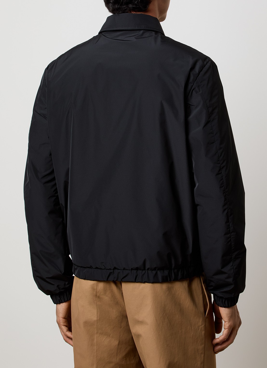 Moncler Socot jack met ritszakken - achterkant 4 zwart