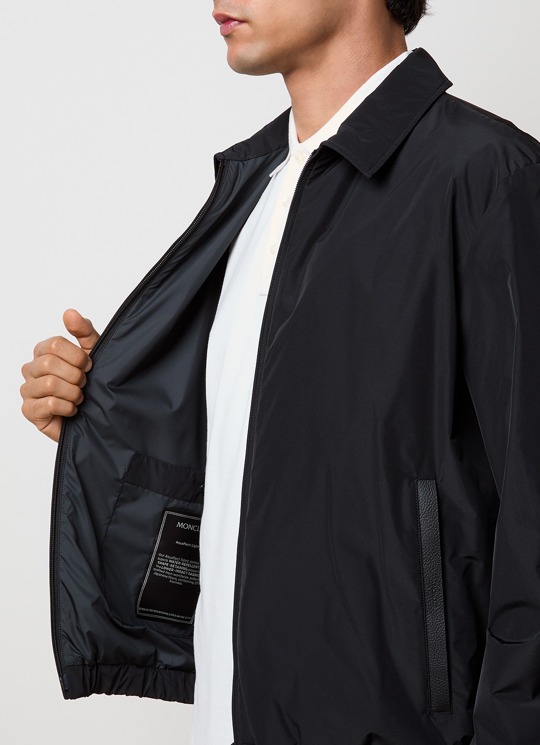 Moncler Socot jack met ritszakken - detail 2 zwart
