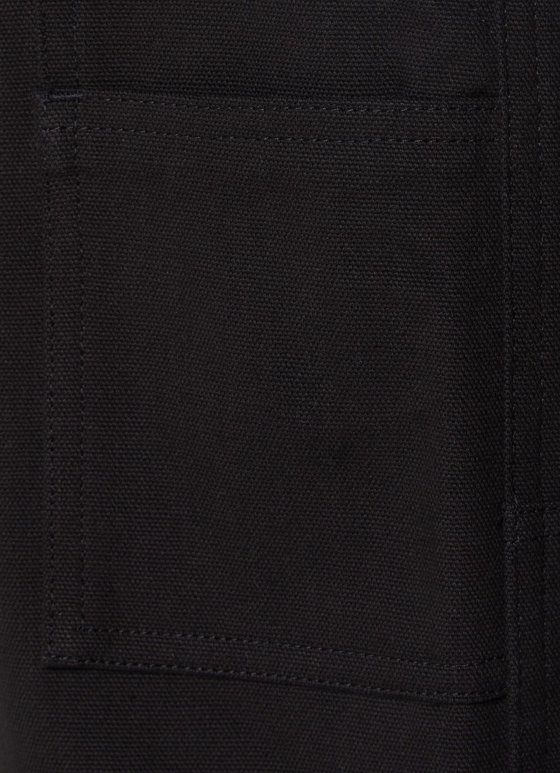 Moncler Straight fit broek met logoborduring  - detail 3 zwart