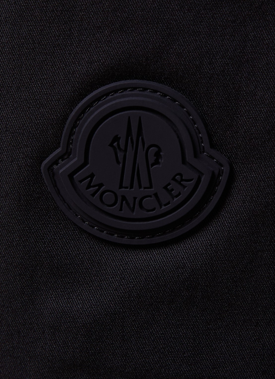 Moncler Straight fit cargobroek met logo - detail 4 zwart