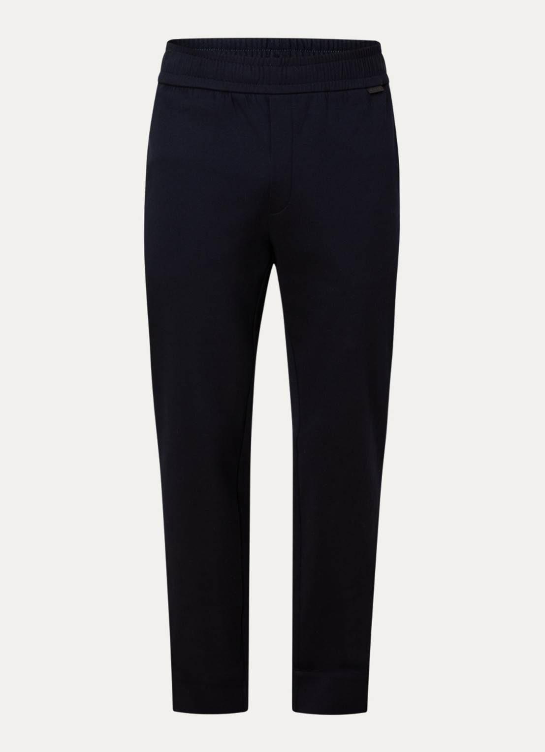 Moncler Straight fit joggingbroek met steekzakken - voorkant 2 donkerblauw