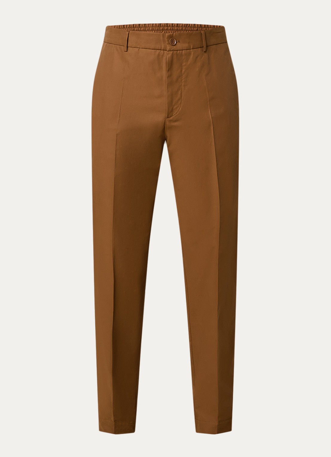 Moncler Straight fit pantalon met steekzakken - voorkant cognac