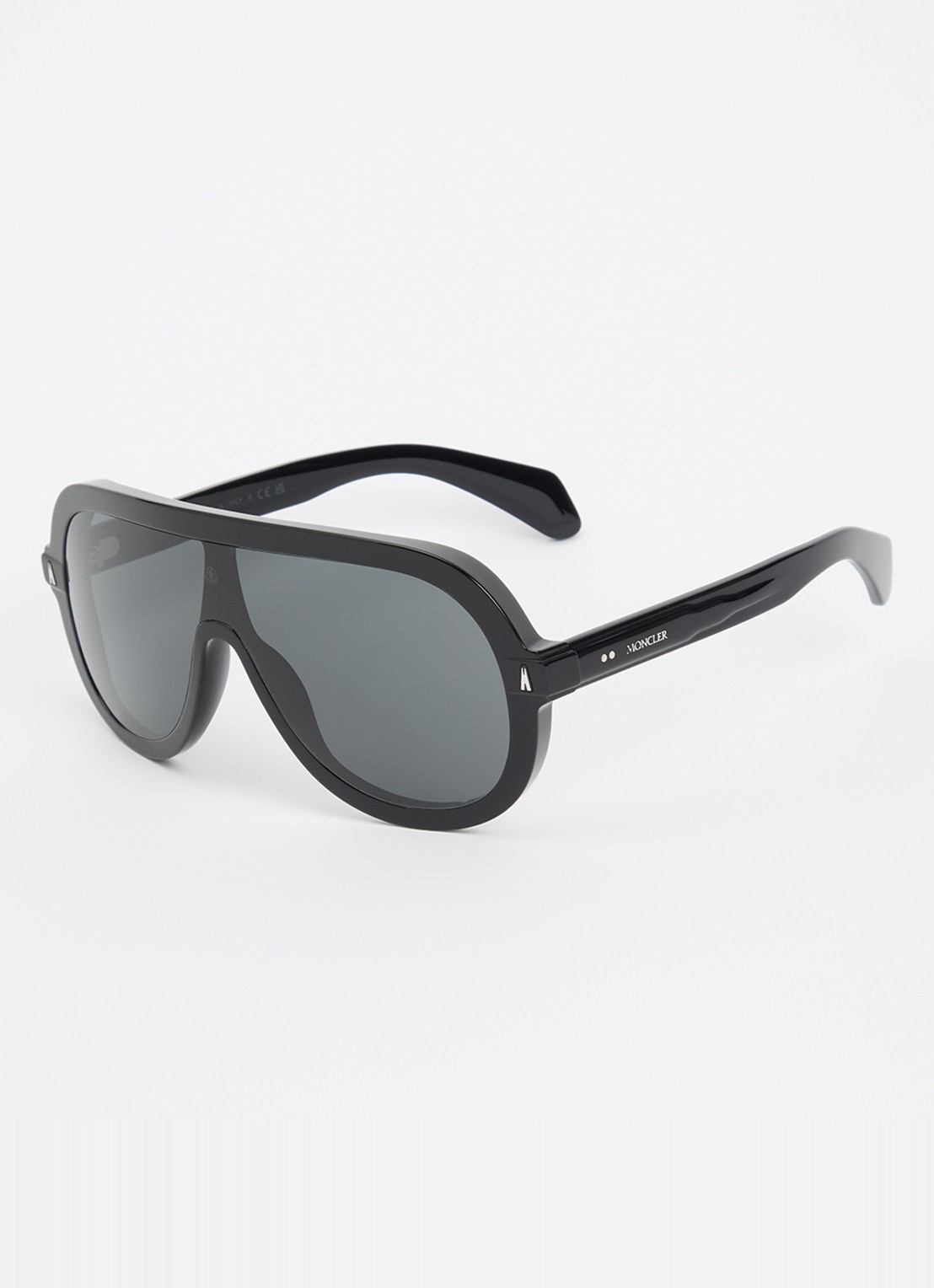 Moncler Sunsette zonnebril ME6021U - voorkant zwart
