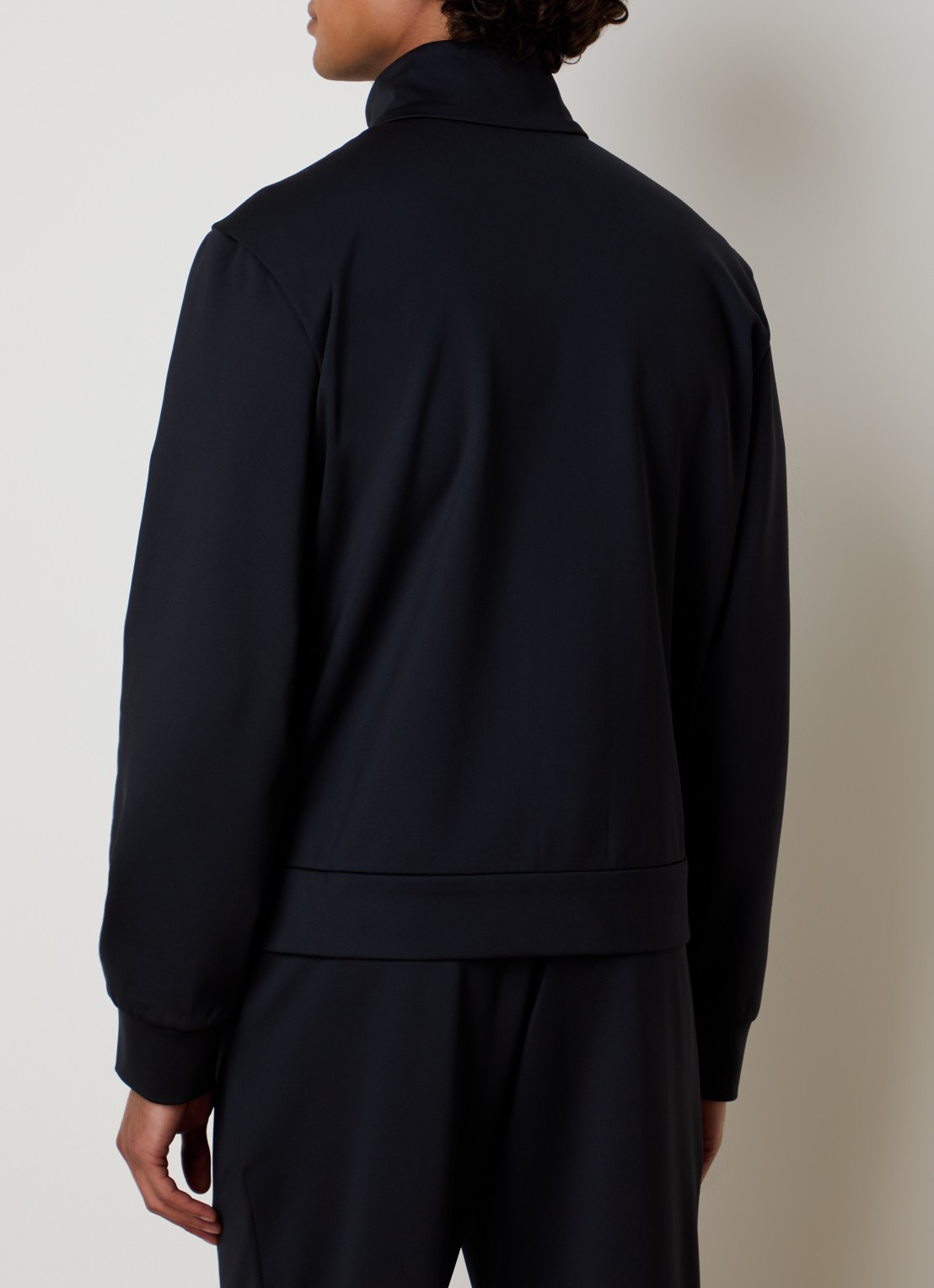Moncler Sweatvest met logo - achterkant 5 donkerblauw