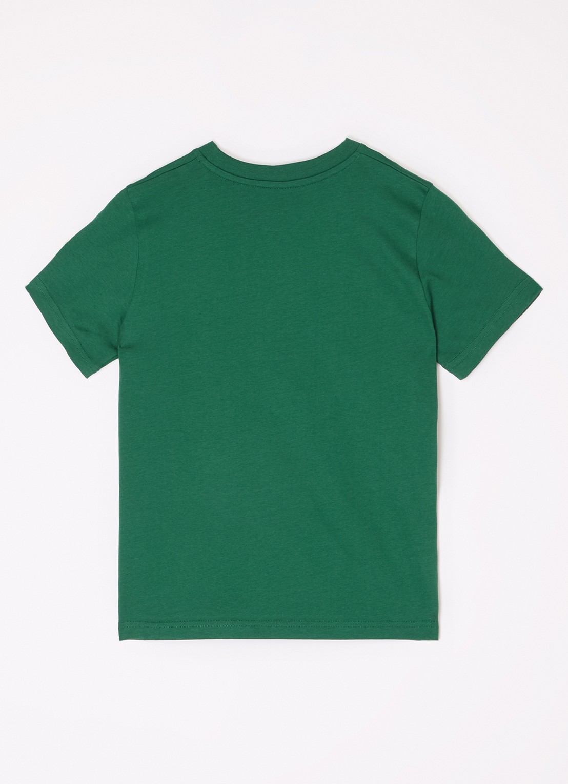 Moncler T-shirt met logoprint - voorkant 2 groen