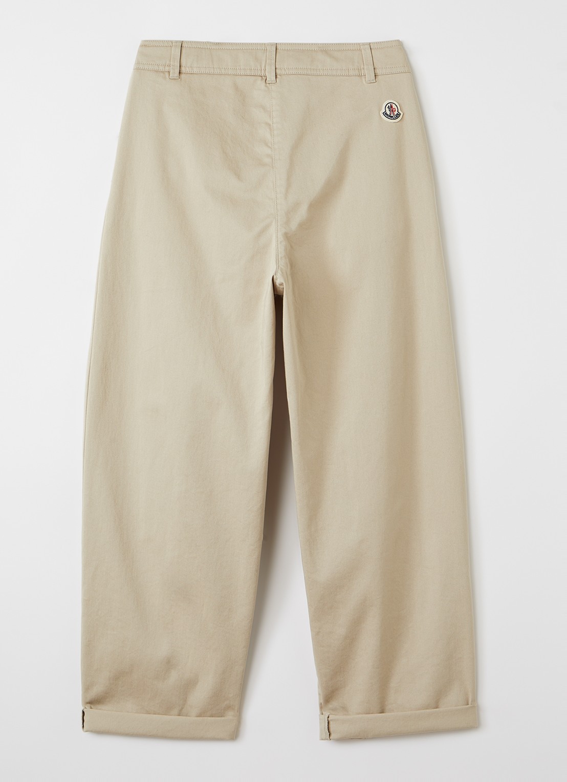 Moncler Tapered fit chino met steekzakken - voorkant 3 beige