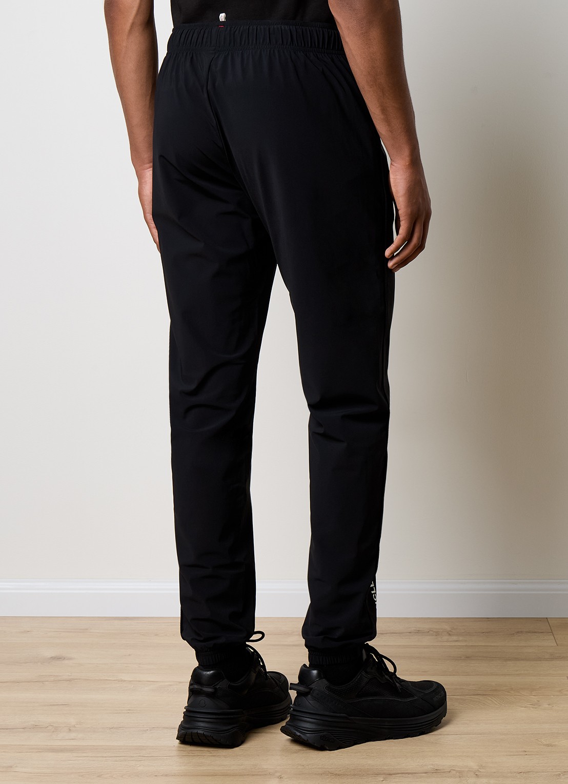 Moncler Tapered fit joggingbroek met ritszakken - achterkant 4 zwart