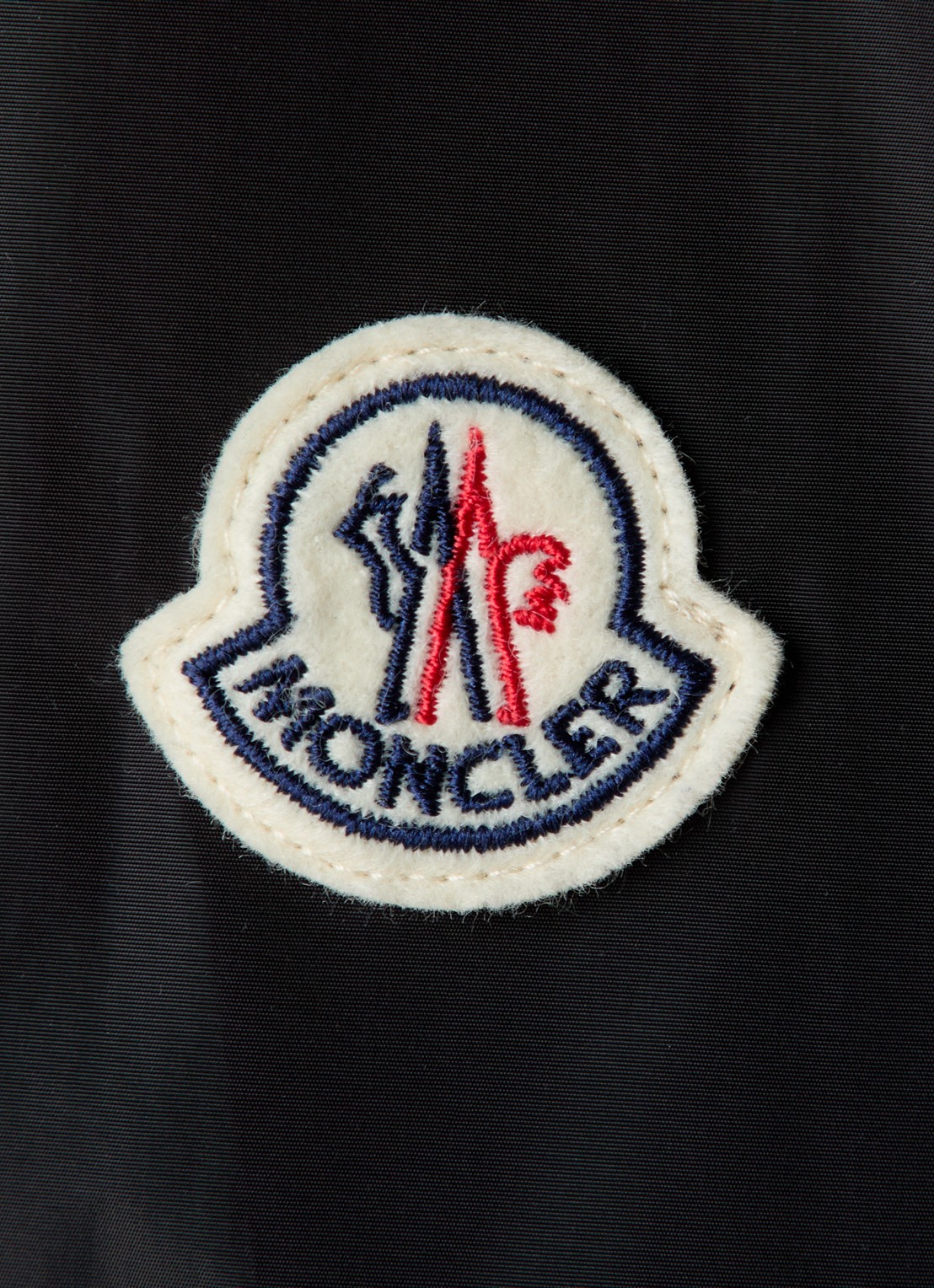 Moncler Top met strikdetail en pofmouw - detail 3 zwart
