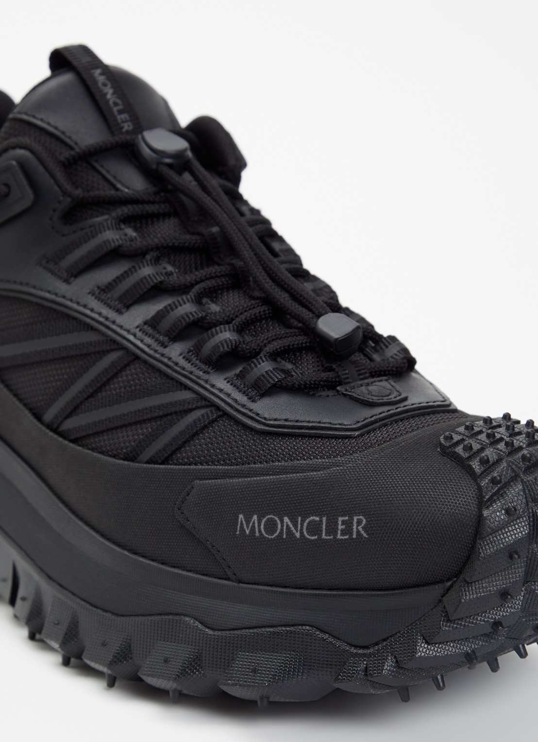 Moncler Trailgrip Gore-Tex sneaker met leren details - detail 7 zwart