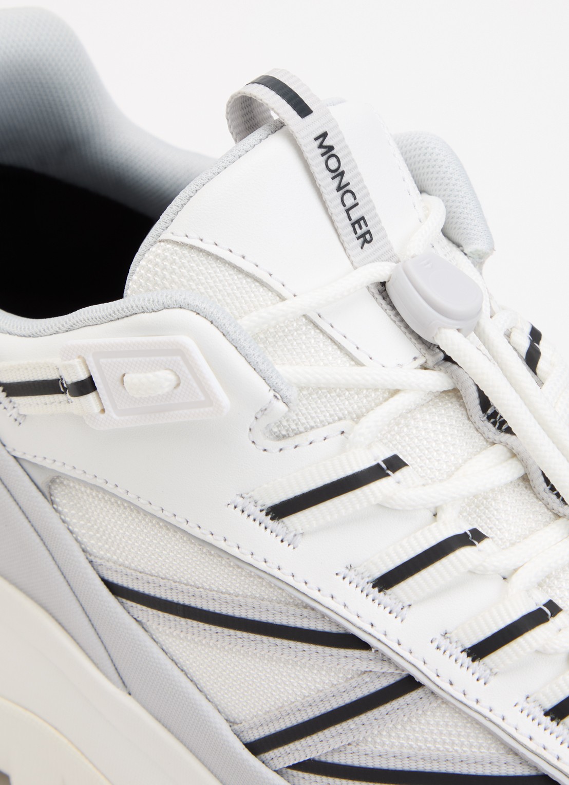 Moncler Trailgrip Gore-Tex sneaker met leren details - detail 7 wit