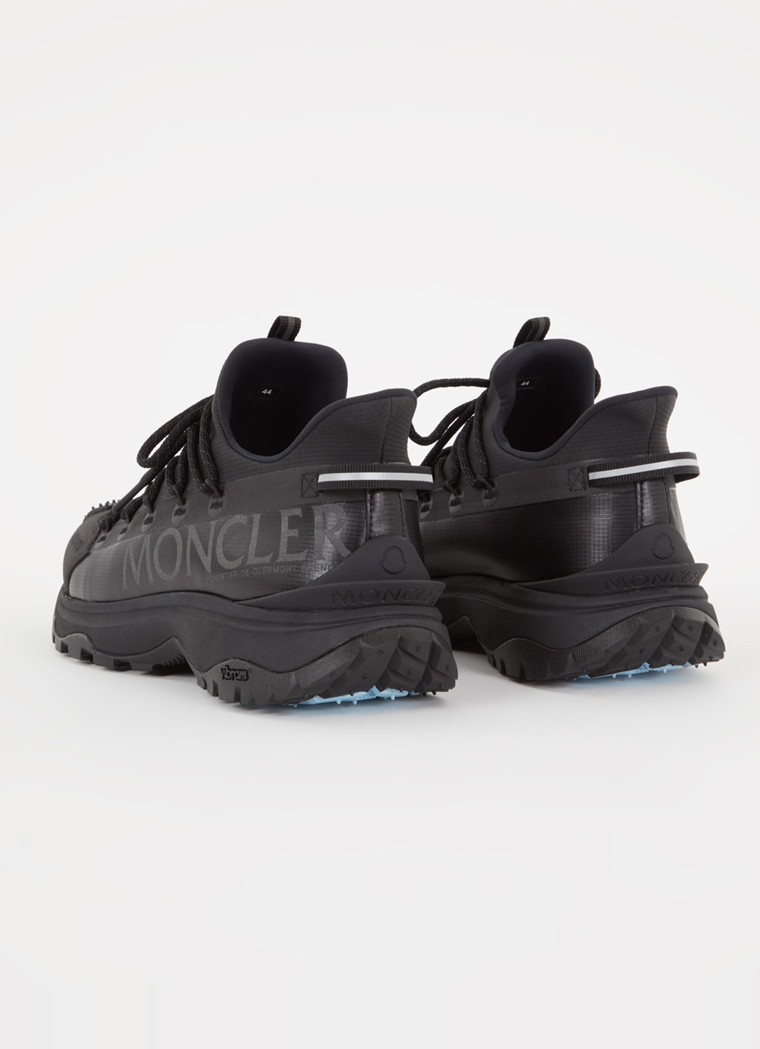 Moncler Trailgrip Lite 2 sneaker met logo - achterkant zwart