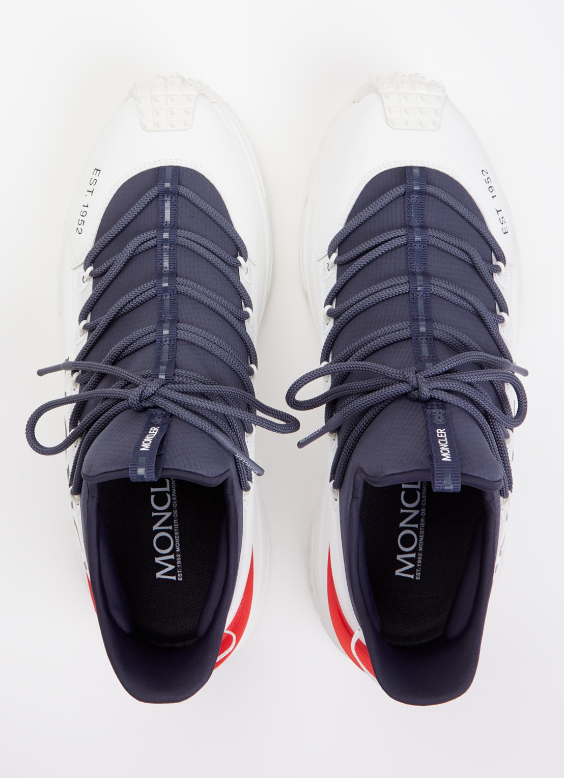 Moncler Trailgrip Lite2 sneaker met logo - detail 5 wit