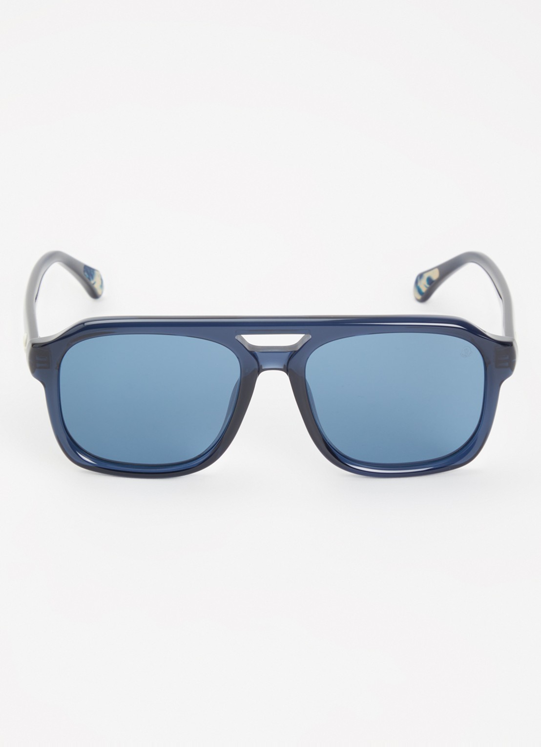 Moncler Vantos zonnebril ME6024F - detail 2 donkerblauw