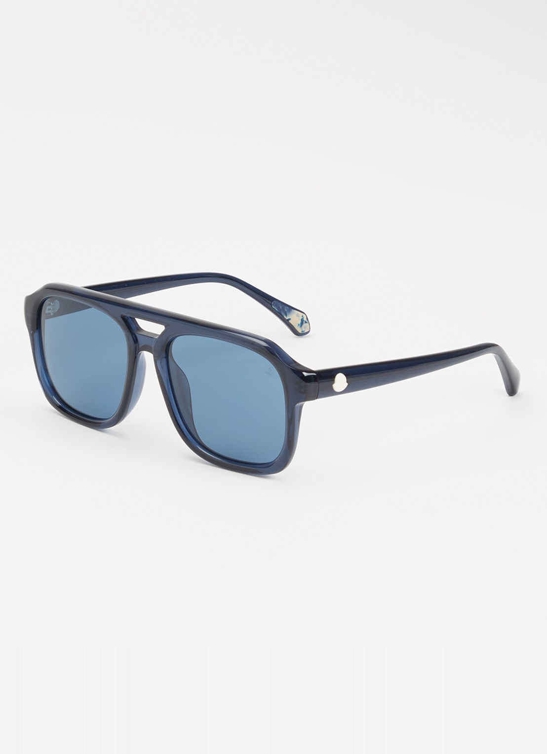 Moncler Vantos zonnebril ME6024F - voorkant donkerblauw