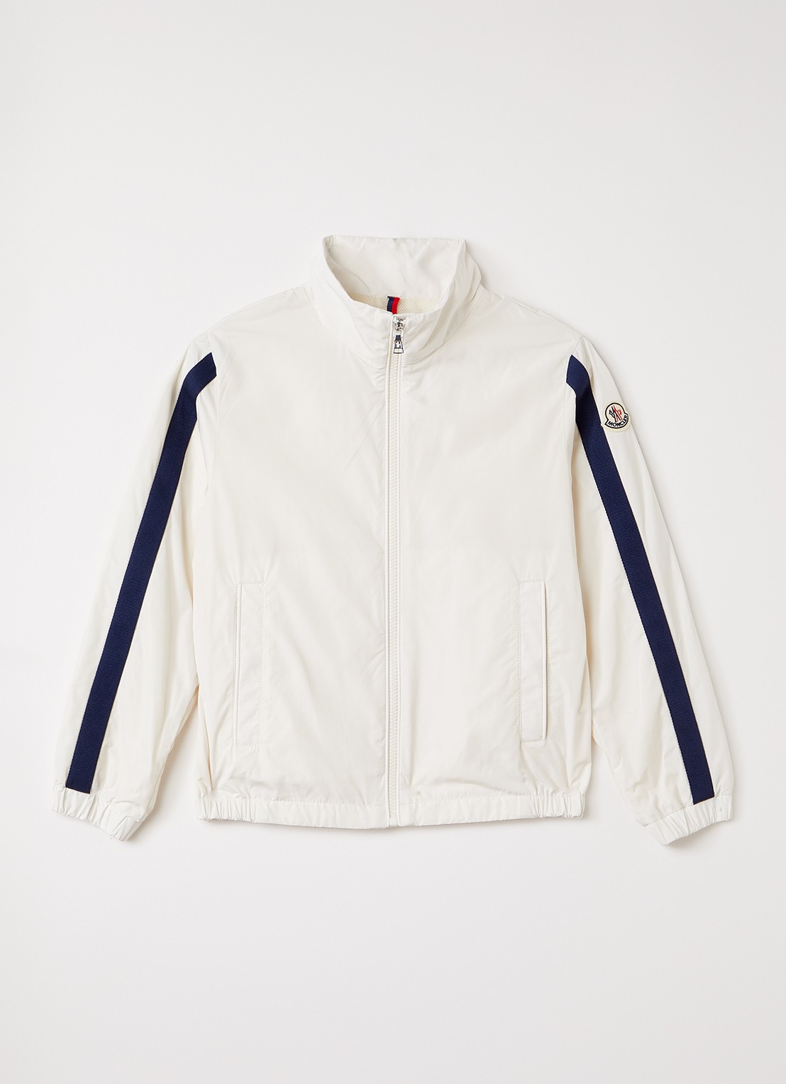 Moncler Venoste jack met steekzakken - voorkant gebroken wit