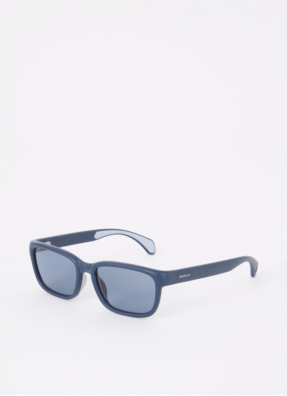 Moncler Wayfarer zonnebril ME8002 - voorkant 4 staalblauw
