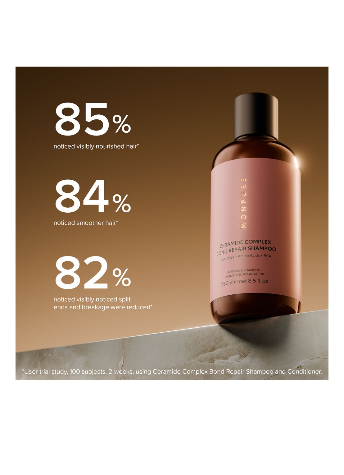 Monpure Ceramide Complex Bond Repair Shampoo - verzorgende shampoo - detail 4 undefined