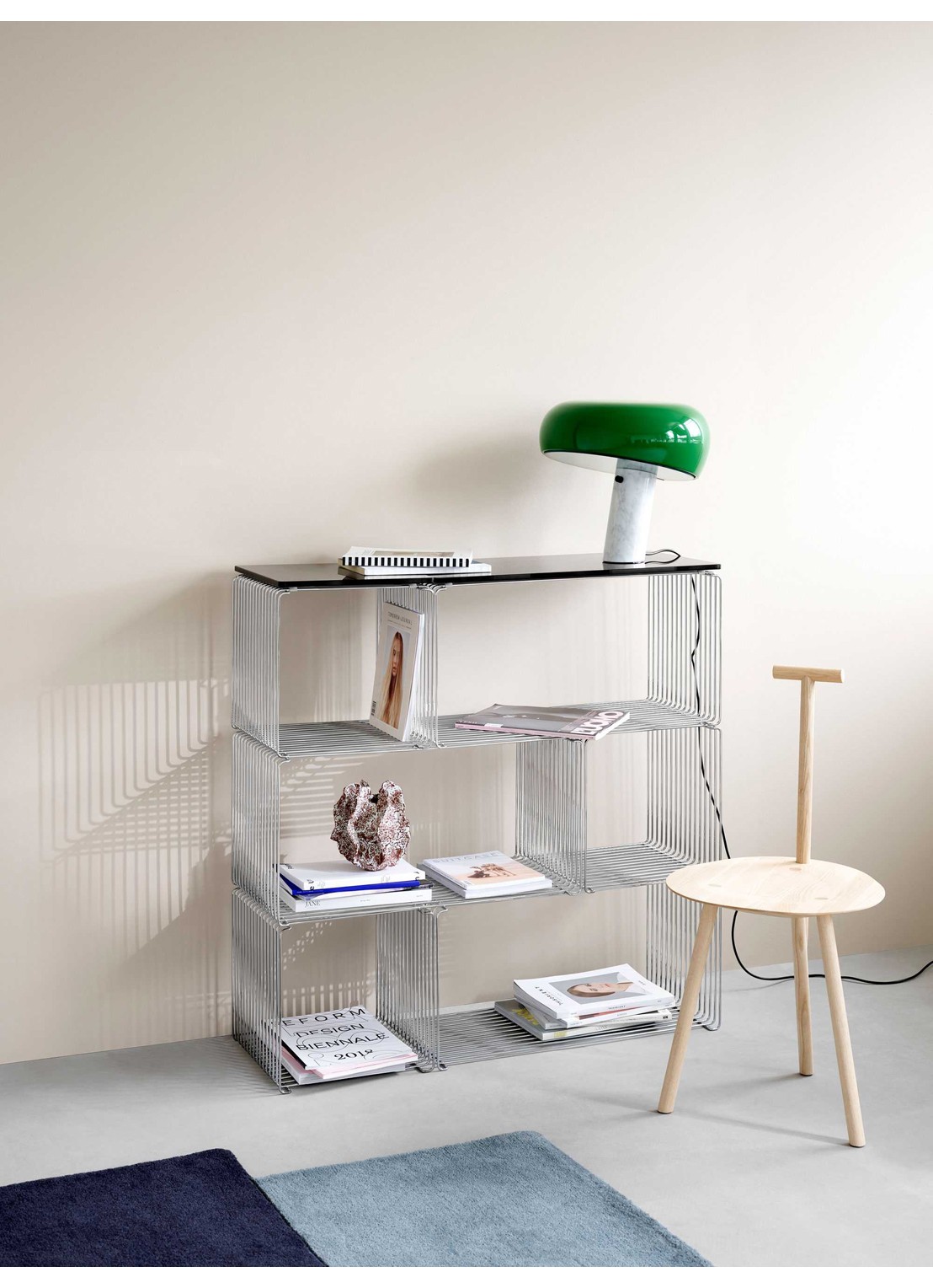Montana Panton Wire wandkast 34,8 cm - detail 3 chroom
