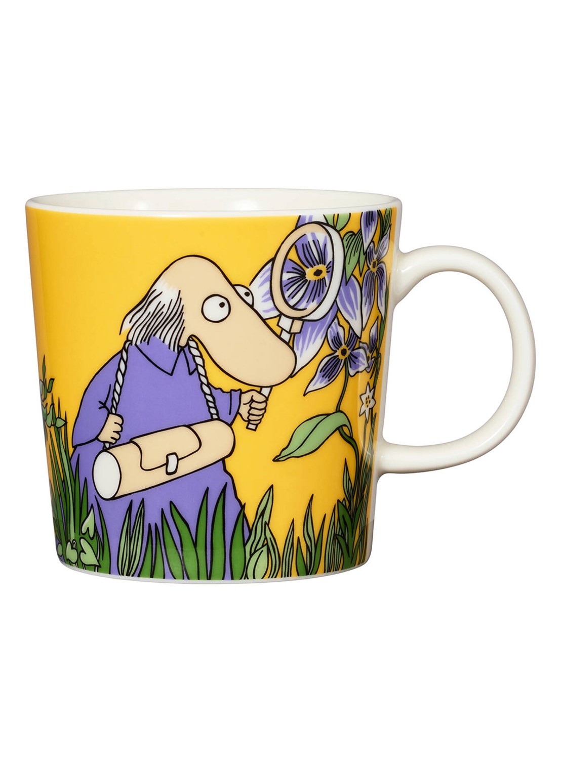 Moomin Arabia Hemulen Moomin kopje 30 cl - voorkant 2 geel