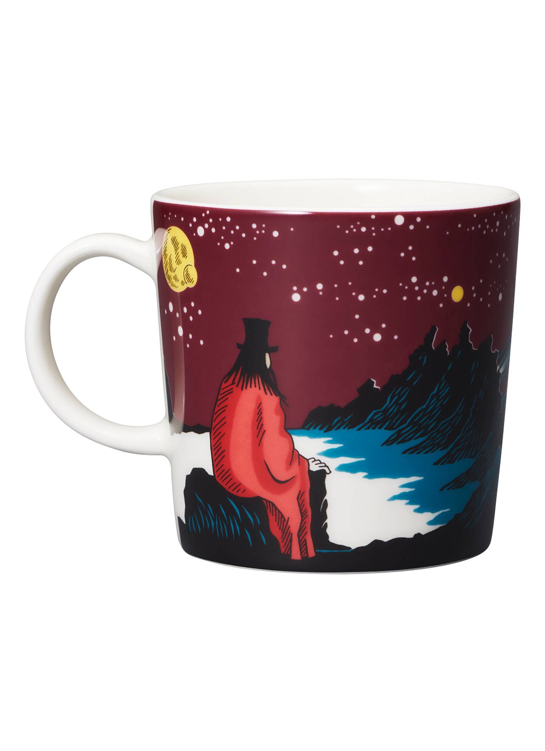Moomin Arabia Hobgoblin Moomin kopje 30 cl - voorkant 2 paars