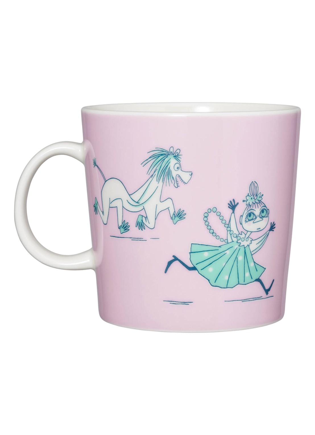 Moomin Arabia Moomin ABC S mok 40 cl - voorkant 2 roze
