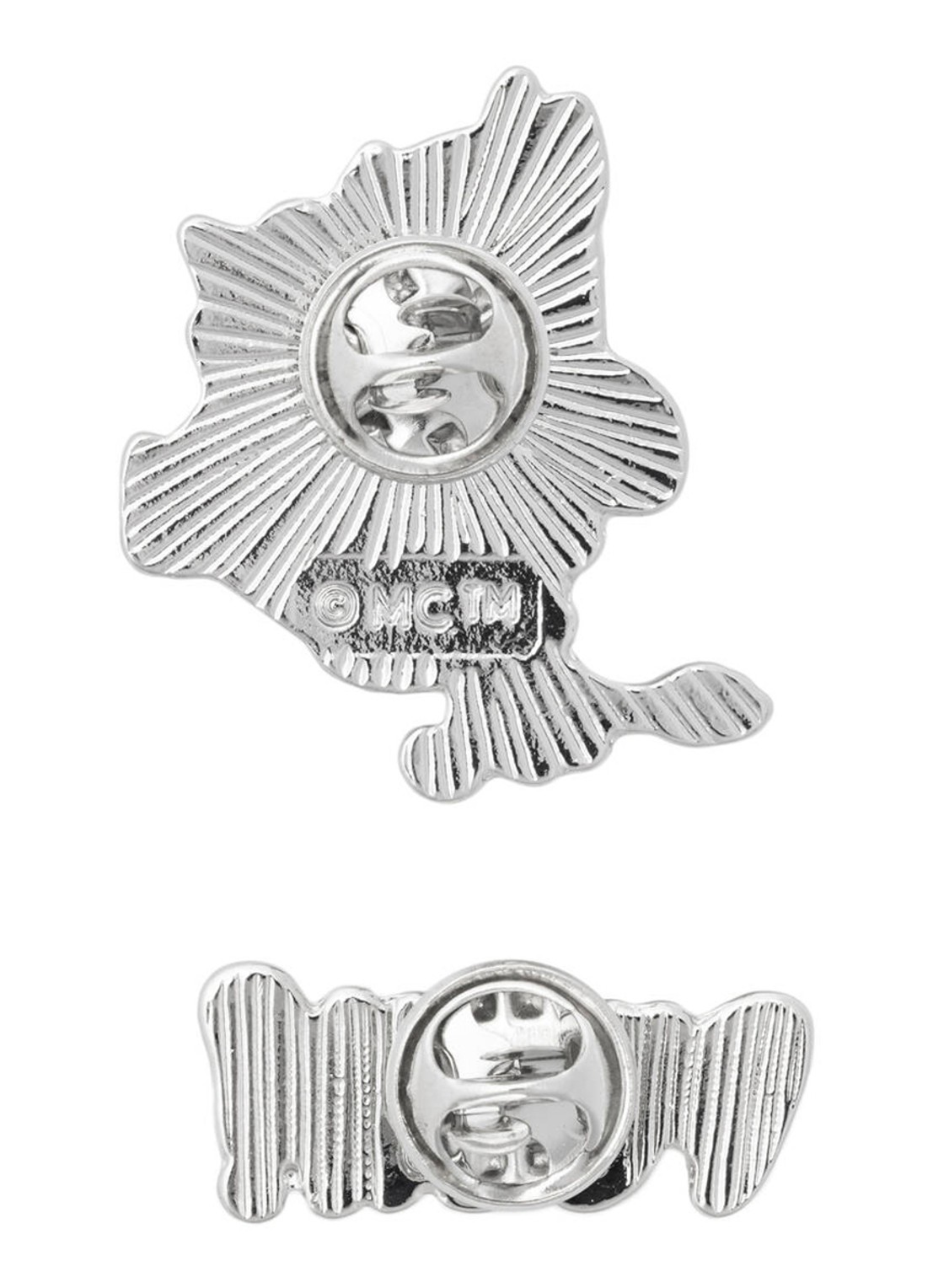 Moomin Arabia Moomin Boss Lady broche set van 2 - achterkant 2 groen