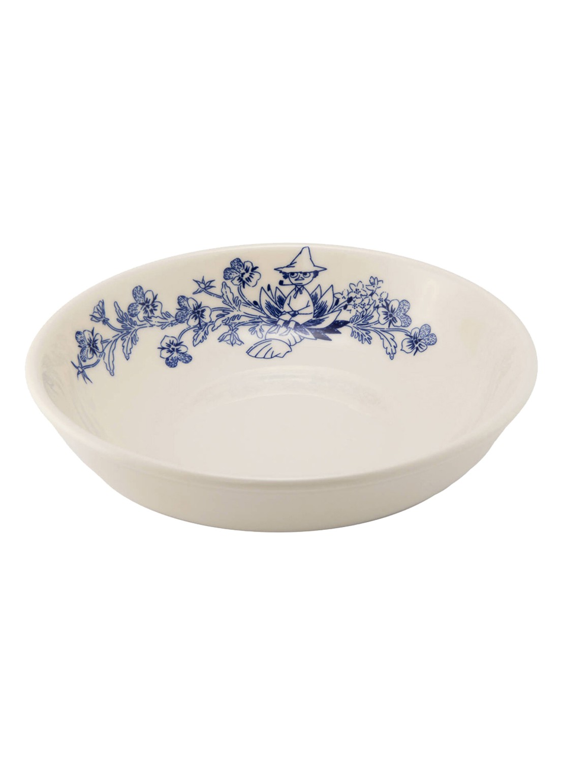 Moomin Arabia Moomin Haru pastabord 21 cm - voorkant blauw
