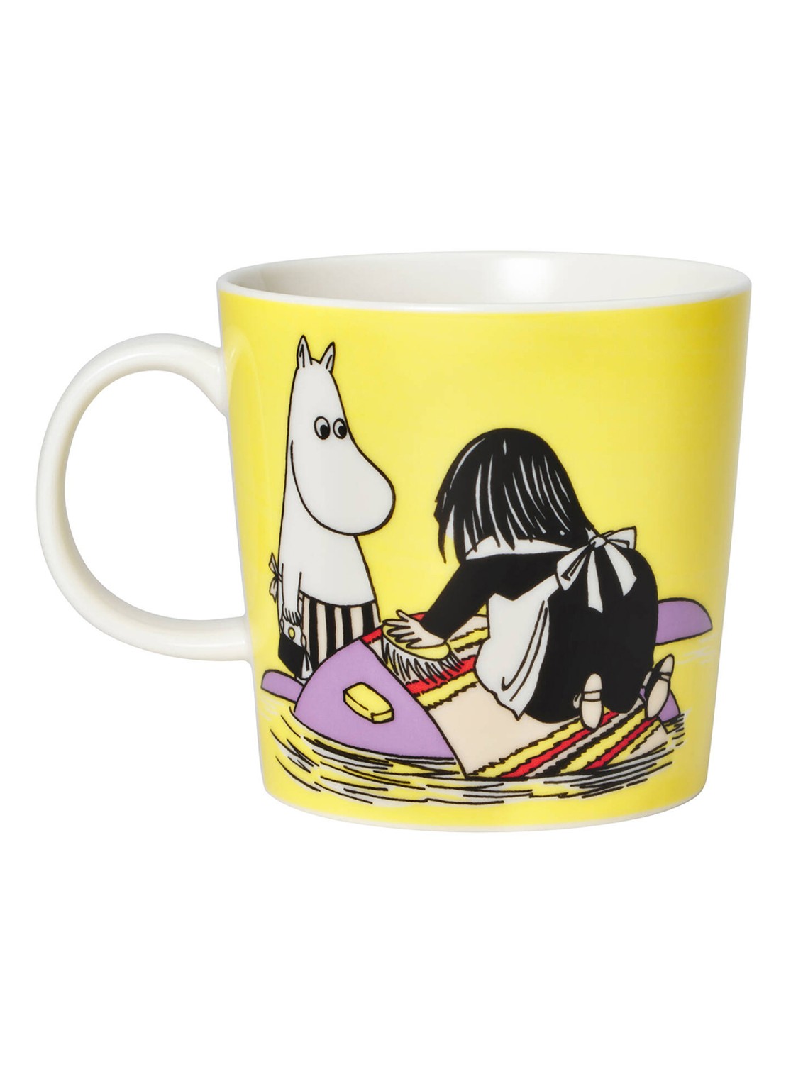 Moomin Arabia Moomin kop 30 cl - voorkant geel