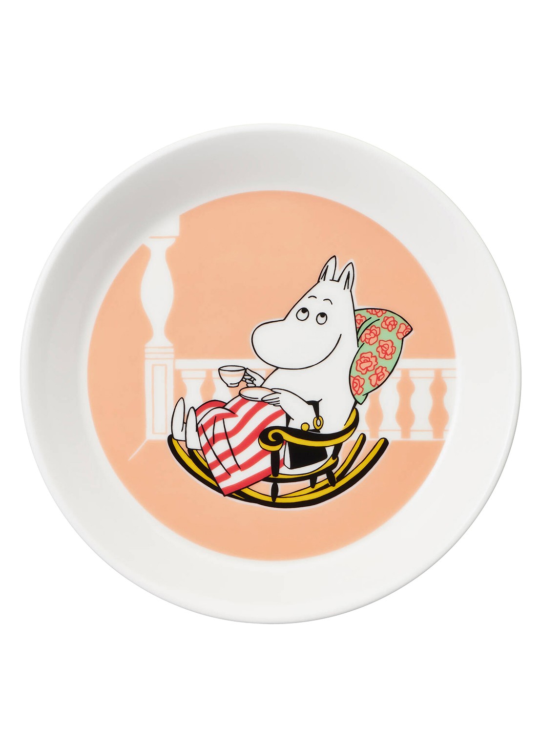 Moomin Arabia Moomin Moominmamma Marmelade ontbijtbord 19 cm - voorkant multicolor