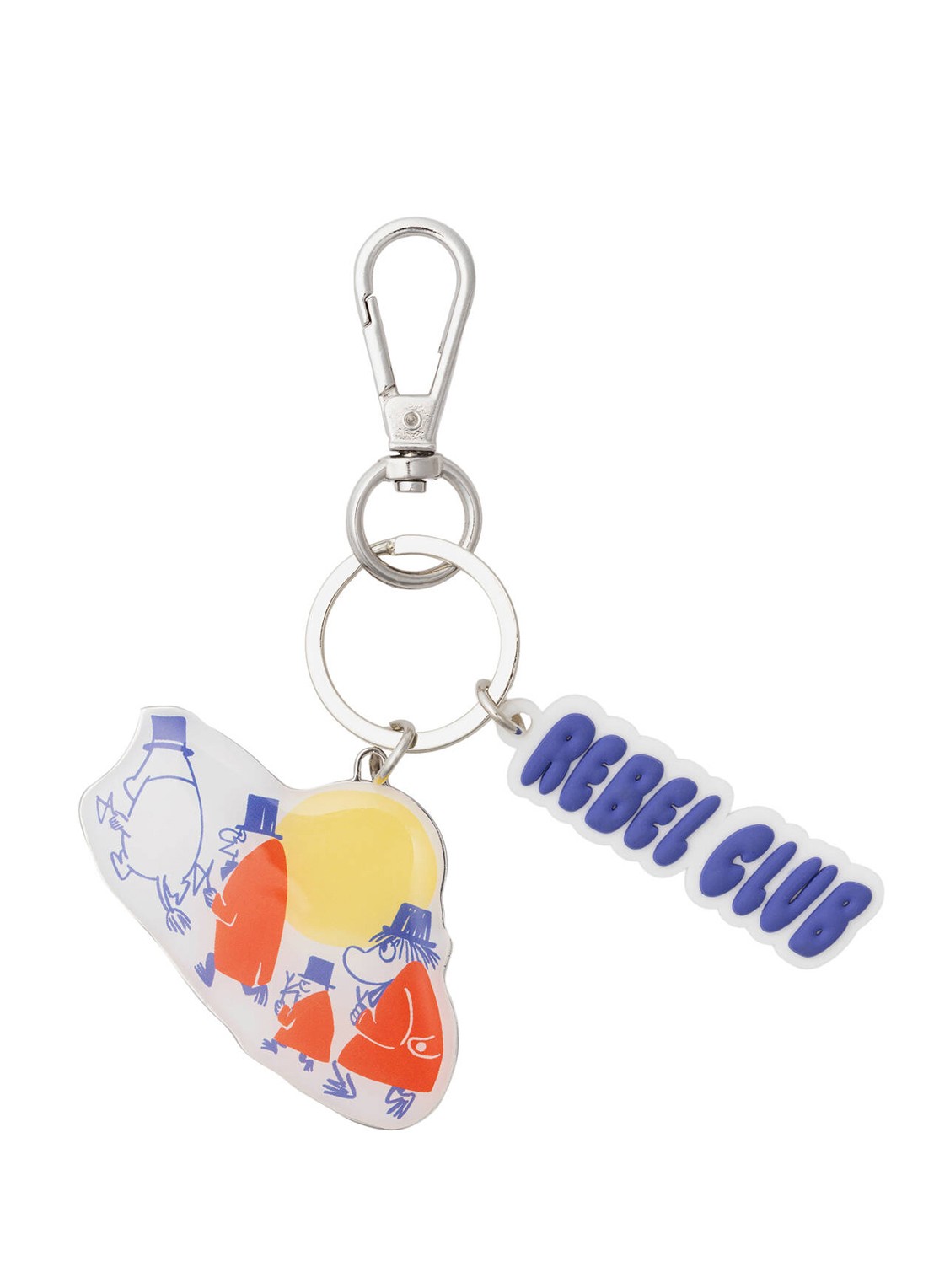 Moomin Arabia Moomin Rebel Club sleutelhanger - voorkant orange