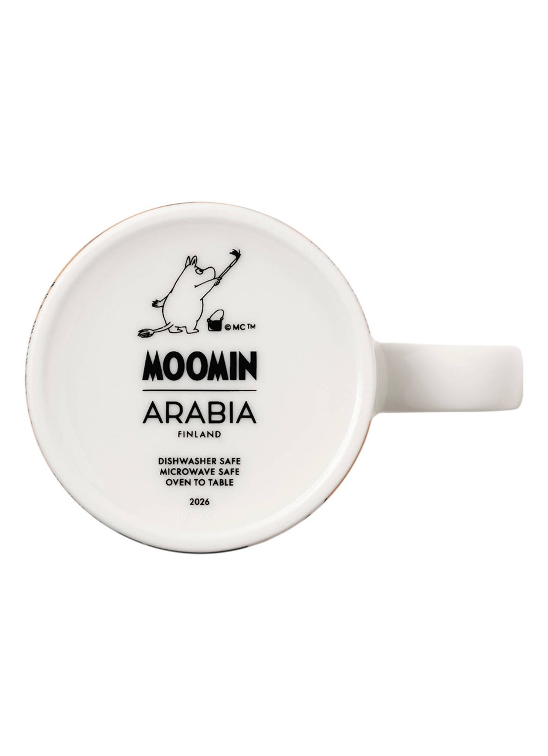 Moomin Arabia Moomins Day 2026 mok 30 cl - detail 4 geel