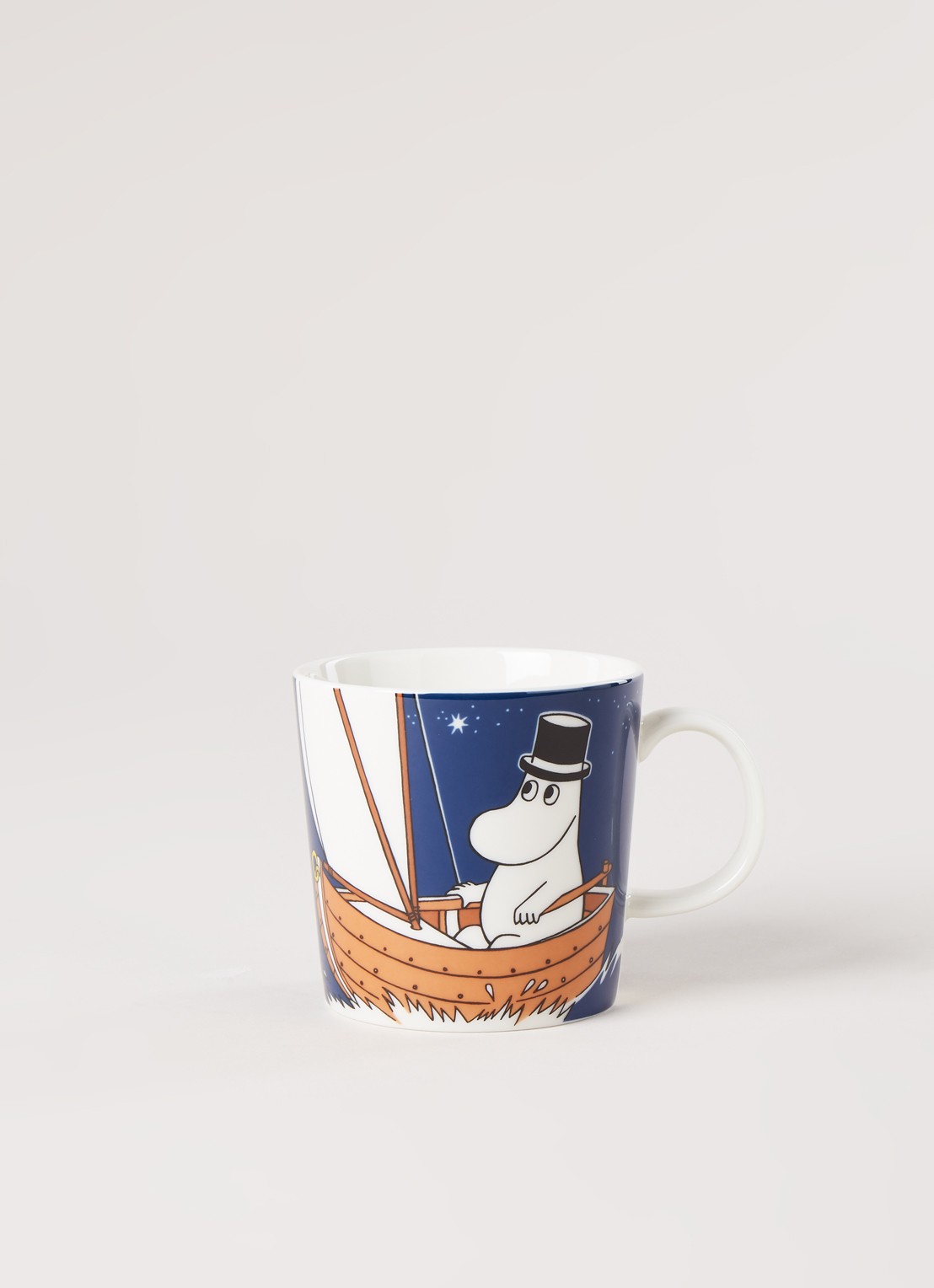 Moominpappa Moomin kopje 30 cl - voorkant 3 donkerblauw