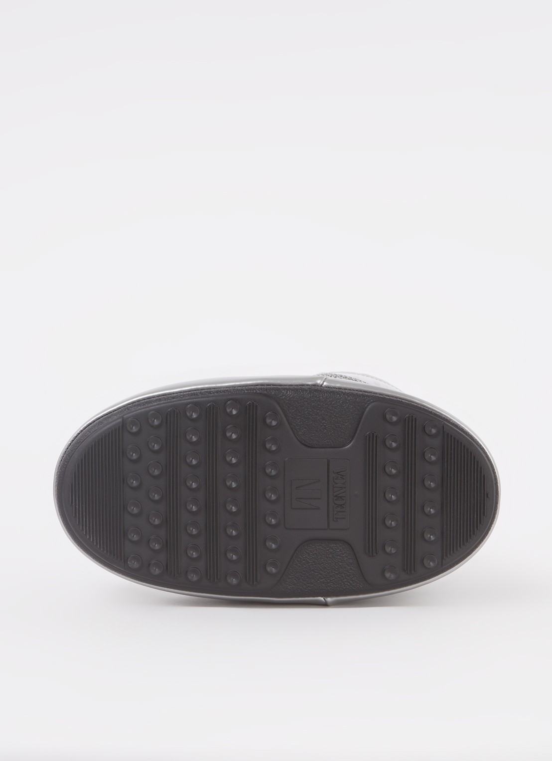 Moon Boot Icon Low Glance snowboot met waterafstotende coating en metallic finish - detail 4 lichtgrijs