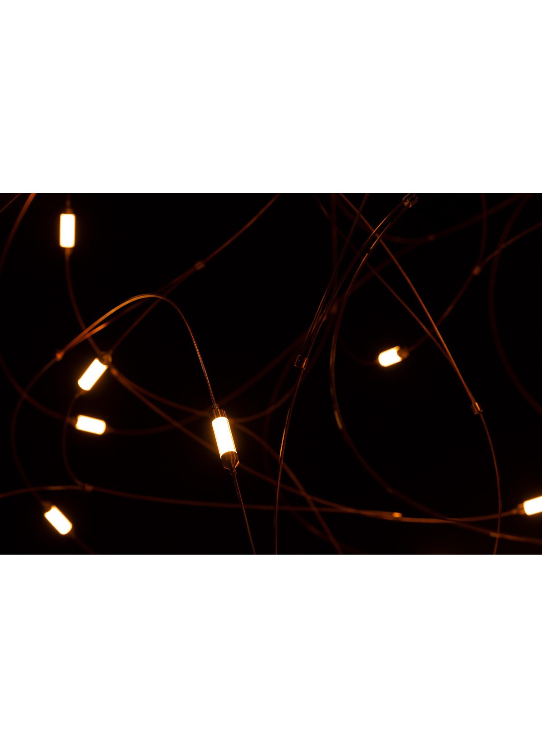 Moooi Flock of Light 11 hanglamp LED 80 x 65 cm - achterkant 3 koper
