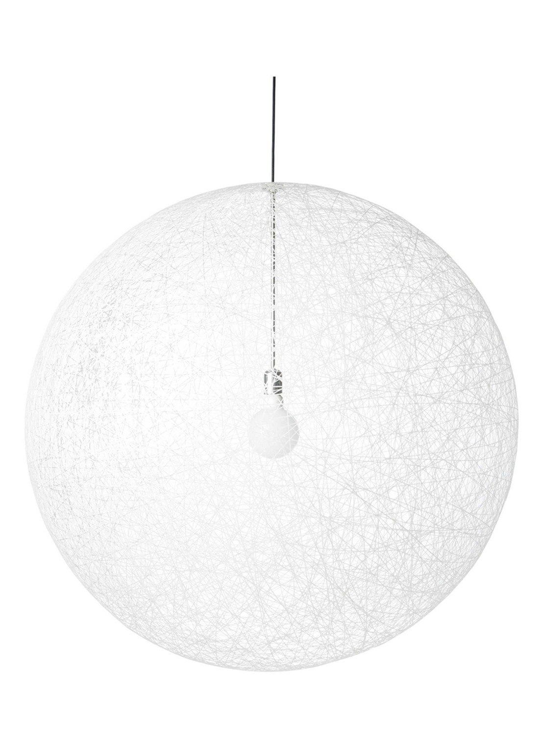 Moooi Random Light ll hanglamp Ø80 cm - voorkant wit