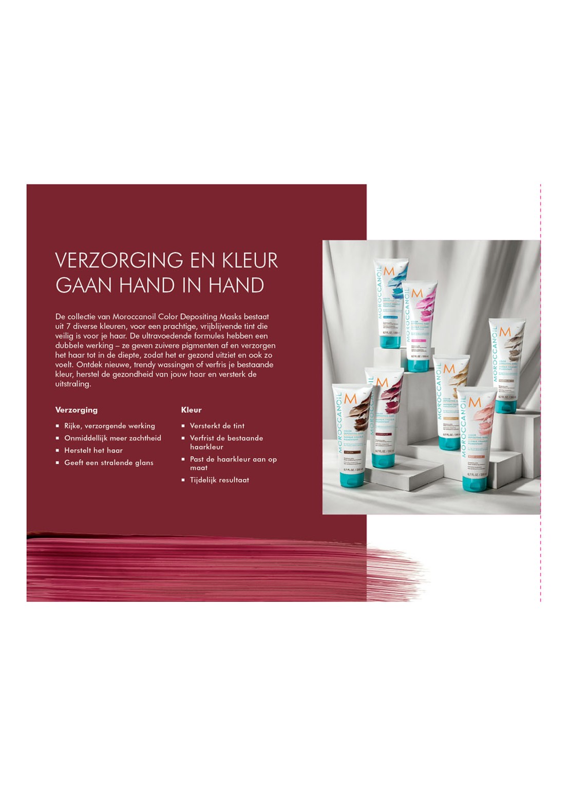 Moroccanoil Color Depositing Mask Champagne - verzorgend, uitwasbaar kleurmasker voor (licht-)blond tot medium blond haar - detail 4 champagne