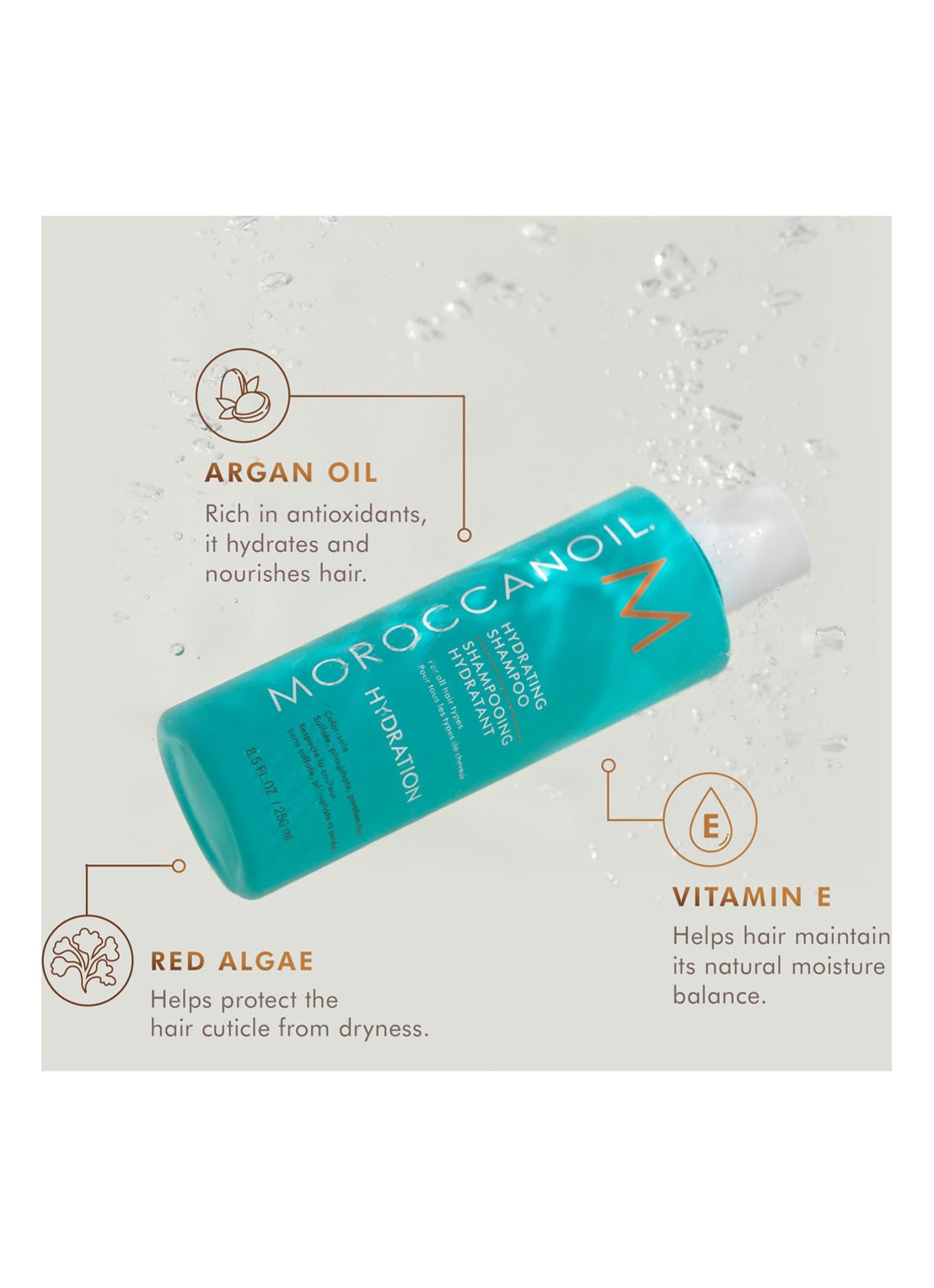 Moroccanoil Hydrating Shampoo - detail 3 undefined
