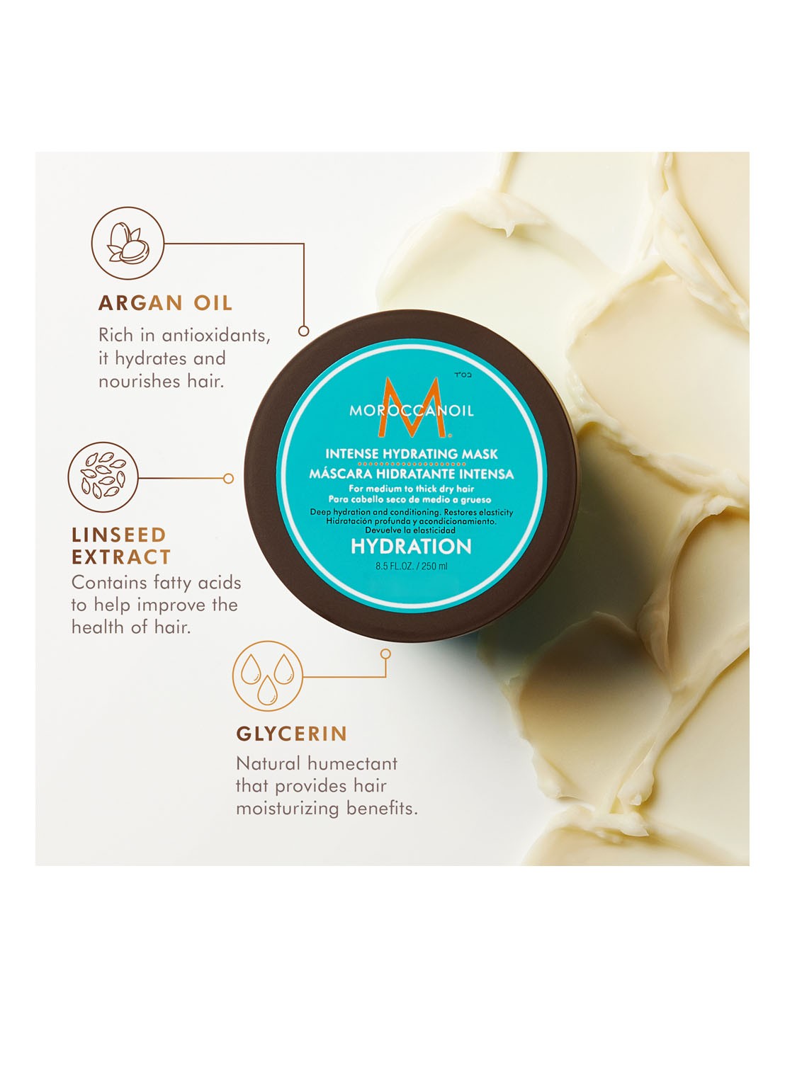 Moroccanoil Intense Hydrating Mask - haarmasker - detail 5 undefined