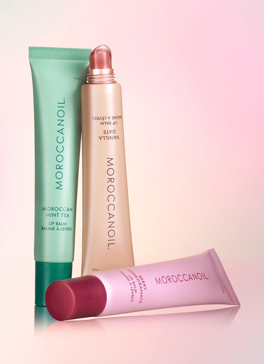Moroccanoil Lip Balm Moroccan - lip balsem - voorkant 2 berry pomegranate