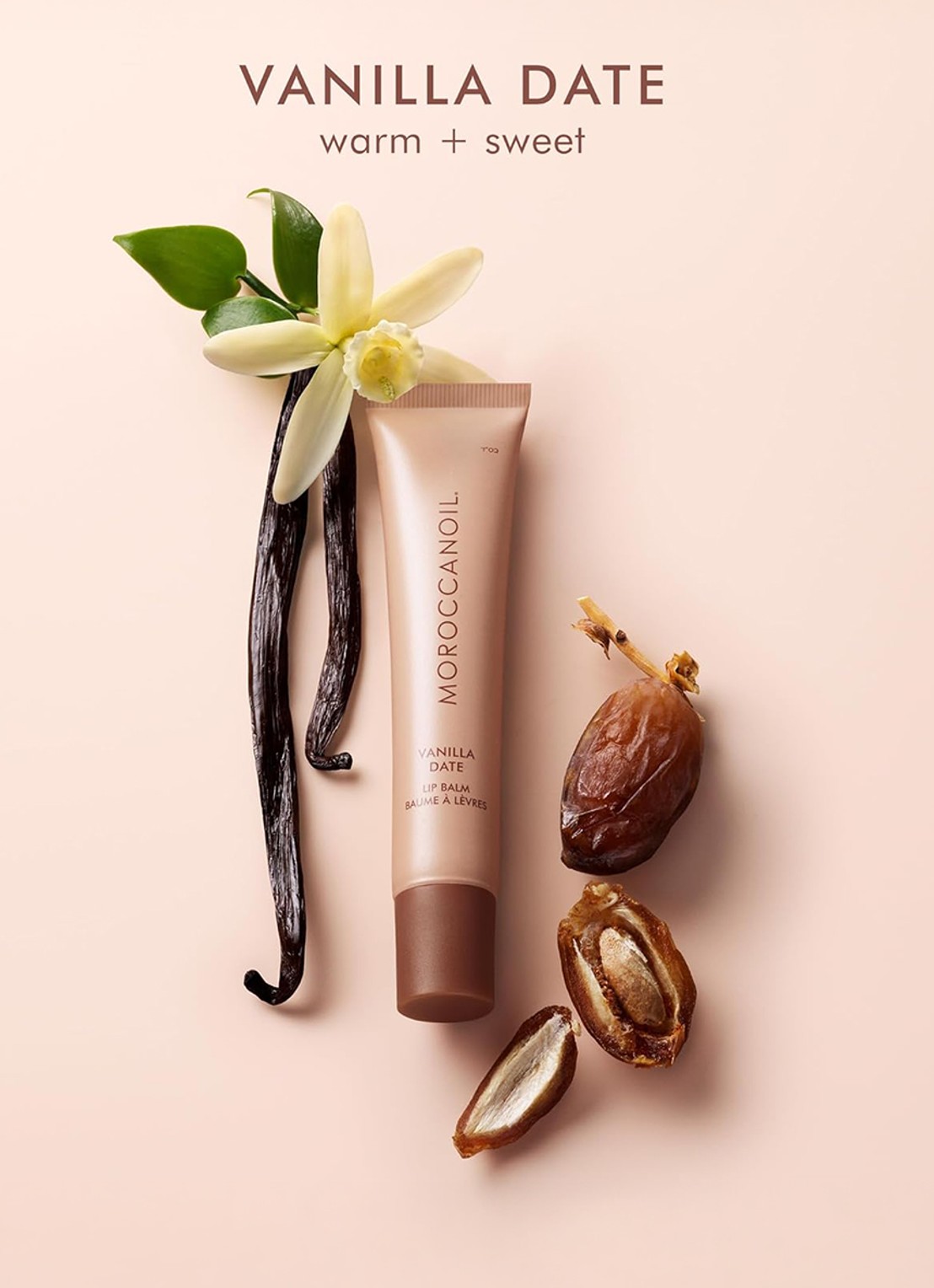 Moroccanoil Lip Balm Moroccan - lip balsem - detail 3 vanilla date