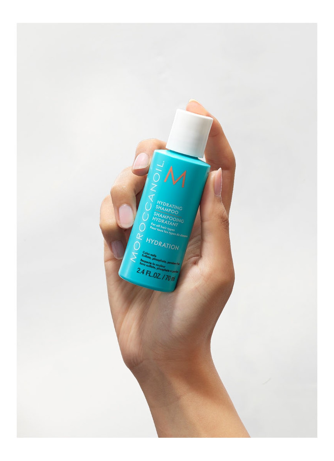 Moroccanoil Mini Hydrating Shampoo - travel size shampoo - detail 2 undefined