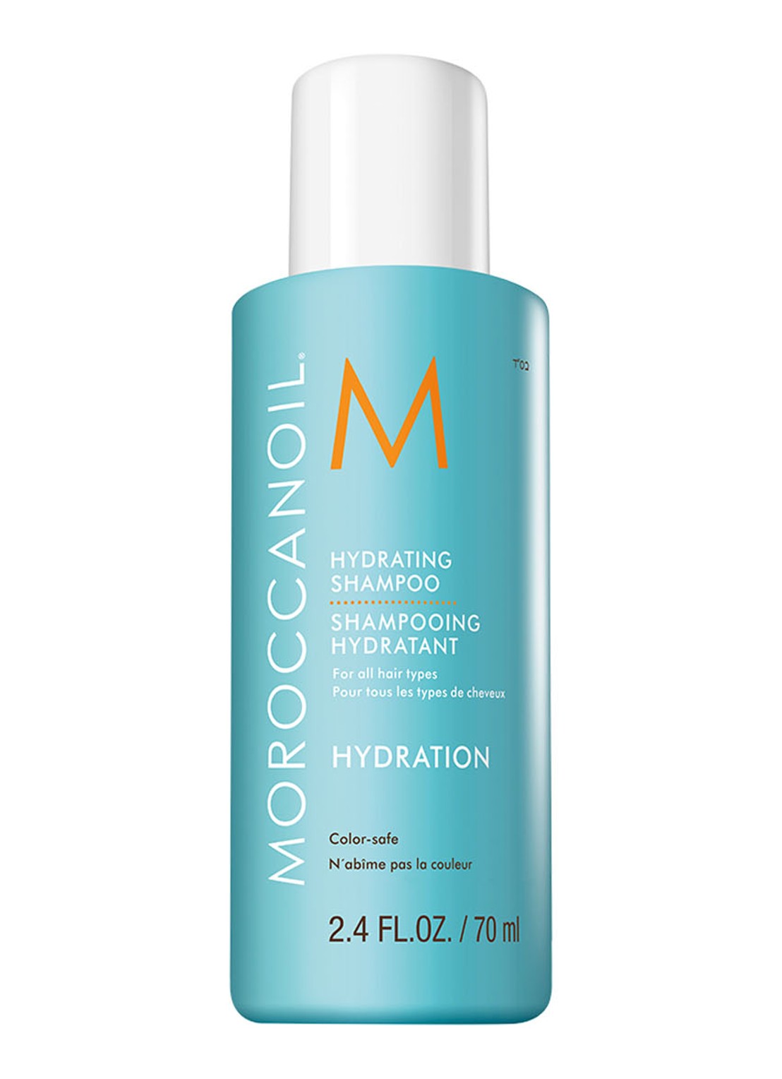 Moroccanoil Mini Hydrating Shampoo - travel size shampoo - voorkant 3 undefined