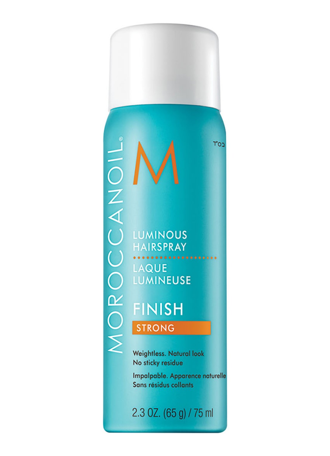 Moroccanoil Mini Luminous Hairspray Strong - travel size haarspray - voorkant undefined
