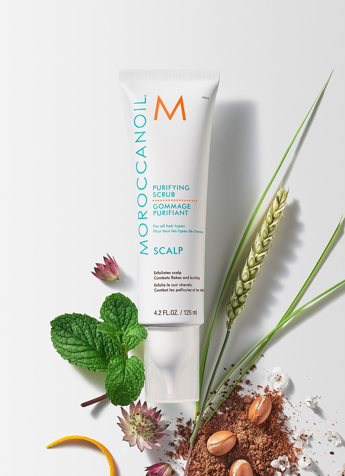 Moroccanoil Purifying Scrub - hoofdhuid scrub - detail 3 undefined