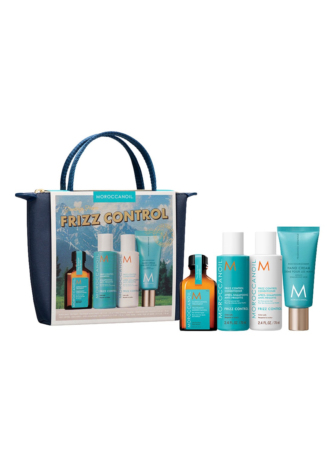 Moroccanoil Travel Set Frizz Control - haarverzorgingsset - voorkant 2 undefined