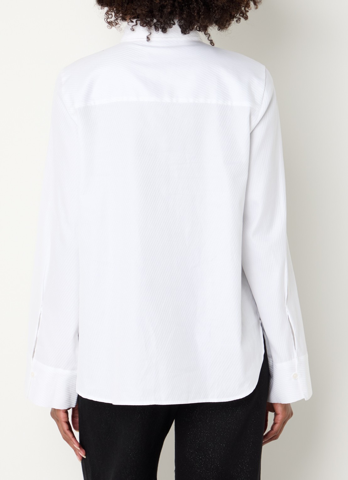 Mos Mosh MMAyen blouse met stropdas - achterkant 4 wit